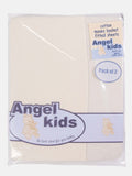 Baby Angel Kids Cotton Fitted Sheets (Pack of 2)-Ivory