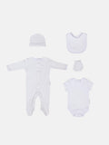 Baby Unisex Watch Me Grow 5-piece Set - White