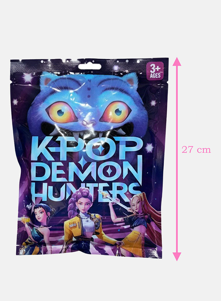 K-POP DEMON HUNTERS Mystery Plush Charm & Trading Cards - Blind Bag - Size L (27cm)