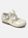 Baby Girl Mary Jane Shoes KRISTY Collection - Cream