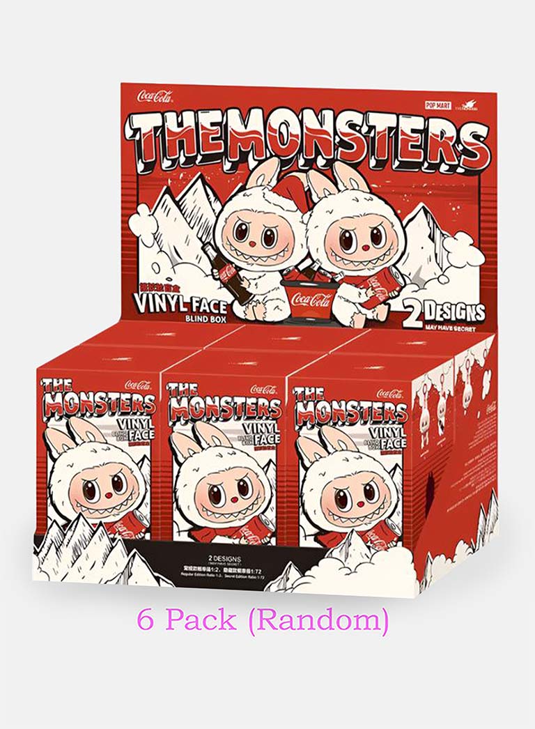 Monsters Labubu "Coca-Cola" 5+1 FREE Plush – Blind Box - Unofficial item