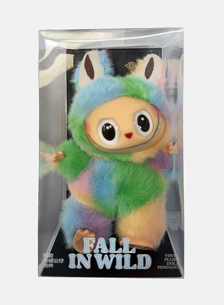 Monsters Labubu "Fall in Wild" Rainbow Plush – Single Box - Unofficial item