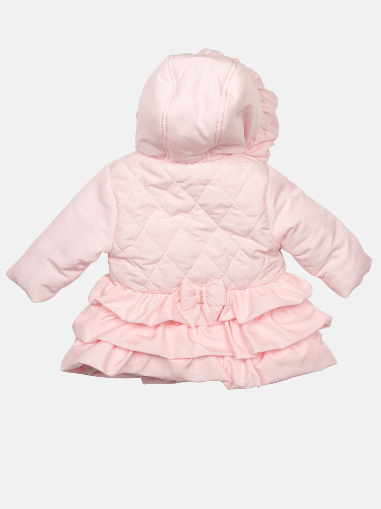 Baby Girl Mintini Pearl Detail Jacket - Baby Pink