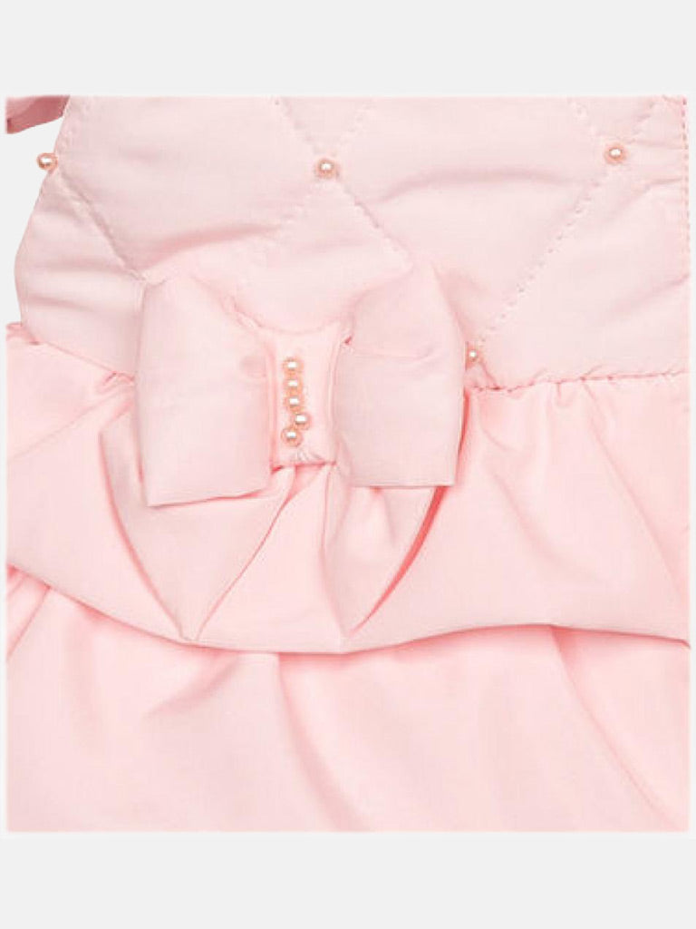 Baby Girl Mintini Pearl Detail Jacket - Baby Pink