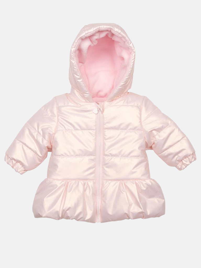 Baby Girl MINTINI Luxe Puff Jacket - Baby Pink