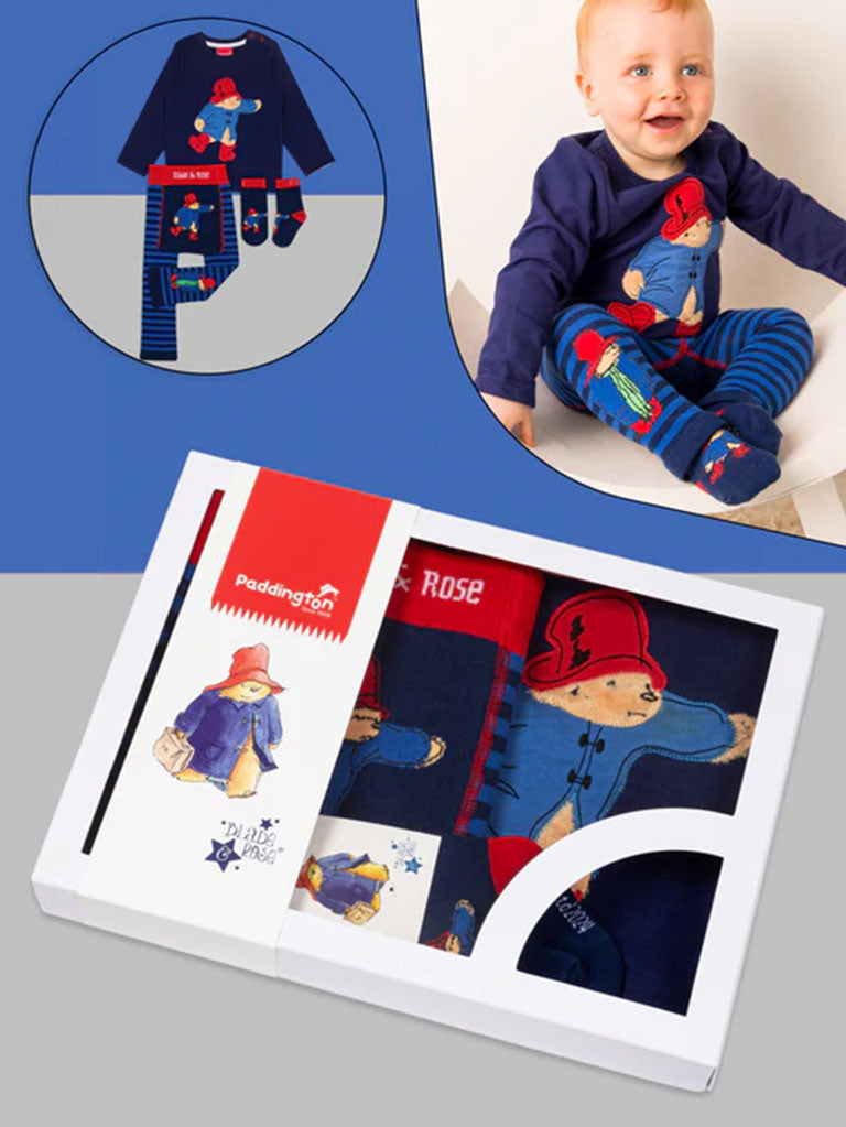 Baby BLADE & ROSE 3-piece Gift Set Paddington™ Out and About Top + Leggings + Socks
