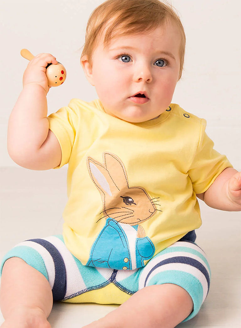Baby BLADE & ROSE 2-Piece Set Peter Rabbit™ In The Garden Tee + Short Leggings