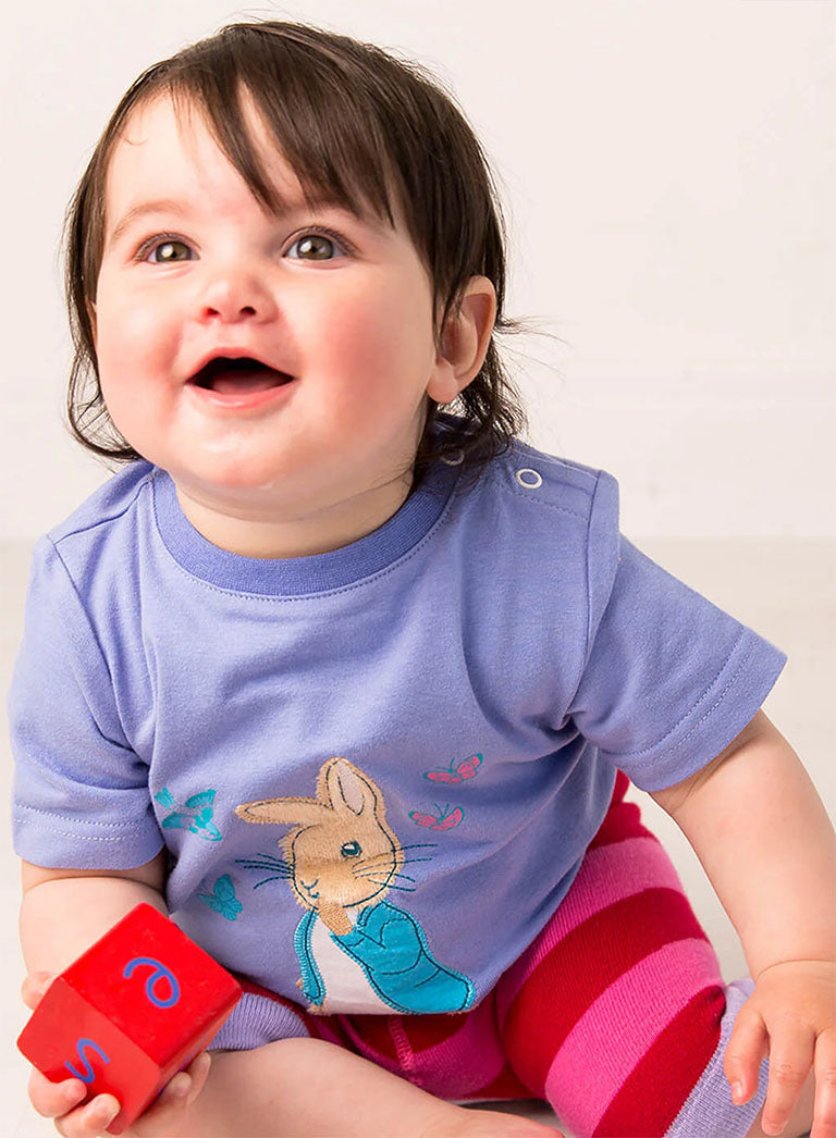 Baby BLADE & ROSE 2-Piece Set Peter Rabbit™ Love Summer Tee + Short Leggings