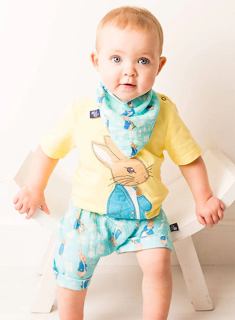 Baby BLADE & ROSE 2-Piece Set Peter Rabbit™ In The Garden Tee + Summer Shorts