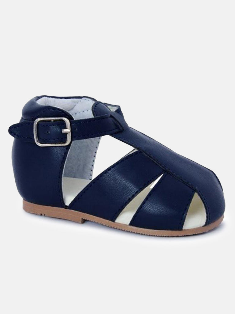 Baby Boy Strap Sandals BENJAMIN Collection - Navy Blue