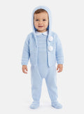 Baby Reyes Collection 2-piece Spanish Knitted Set - Baby Blue