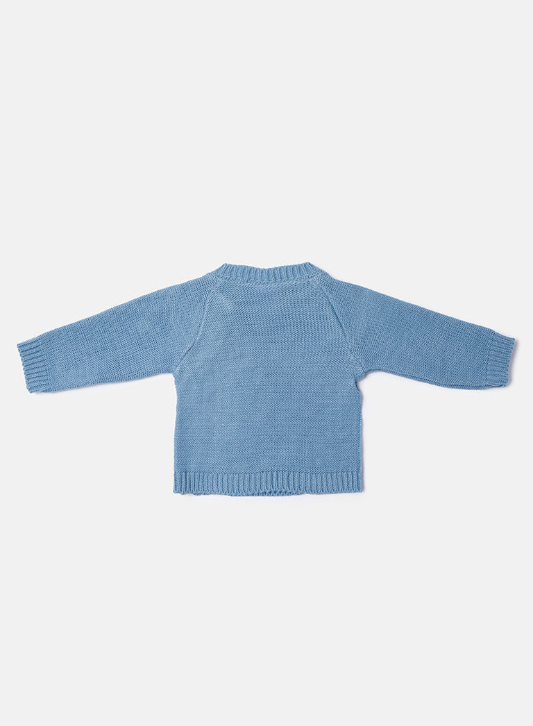 Baby Rio Collection 3-piece Spanish Knitted Set - Blue