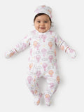 Baby Grow Hot Air Balloon Collection 3-Piece Set - Baby Pink