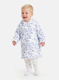 Children's Safari Collection Snuggle Hoodie - Baby Blue