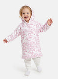 Children's Safari Collection Snuggle Hoodie - Baby Pink
