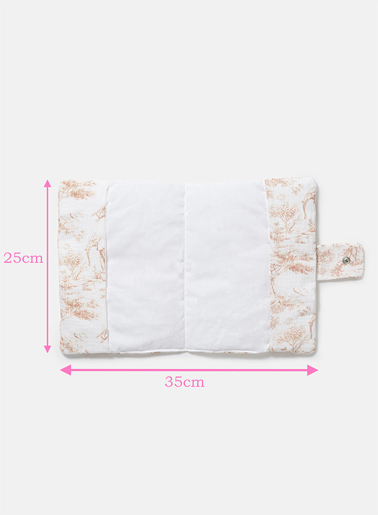Baby Safari Collection Diary Cover - Beige