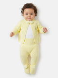 Baby Sevilla Collection 2-piece Spanish Knitted Set - Lemon Yellow