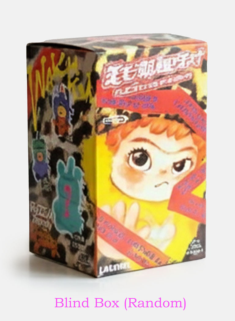 WAKUKU "Fuzzy Trendy Fun Party" Series Plush – Single Blind Box - Unofficial item