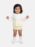Baby Girl Nerea Collection 2-piece Spanish Knitted Set - Ivory