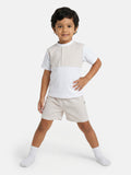 Baby Boy Tiago Collection 2-Piece Set Spanish Romper - Beige