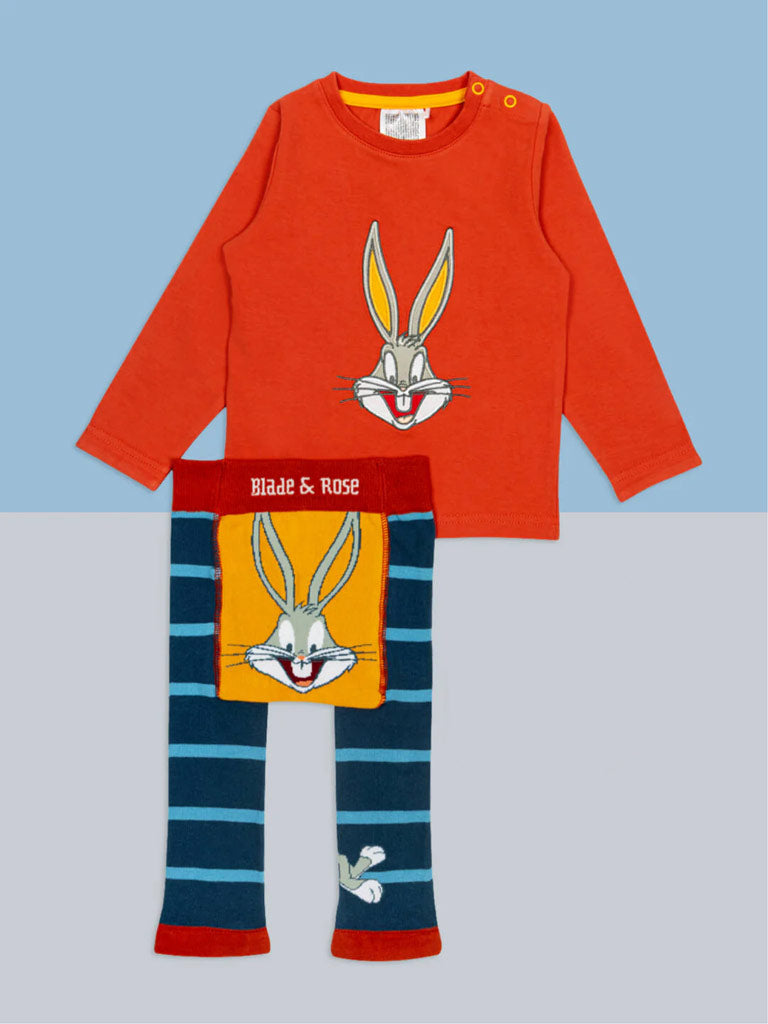 Baby BLADE & ROSE 2-piece Set Bugs Bunny Top + Leggings