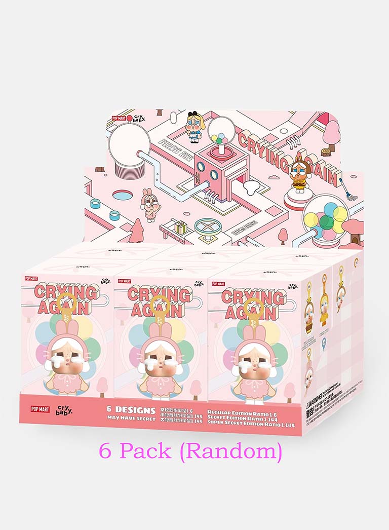 CRYBABY "Crying Again" series Special Edition Plush –  5 + 1 FREE Blind Box - Unofficial item