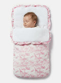 Baby Safari Collection Footmuff - Baby Pink