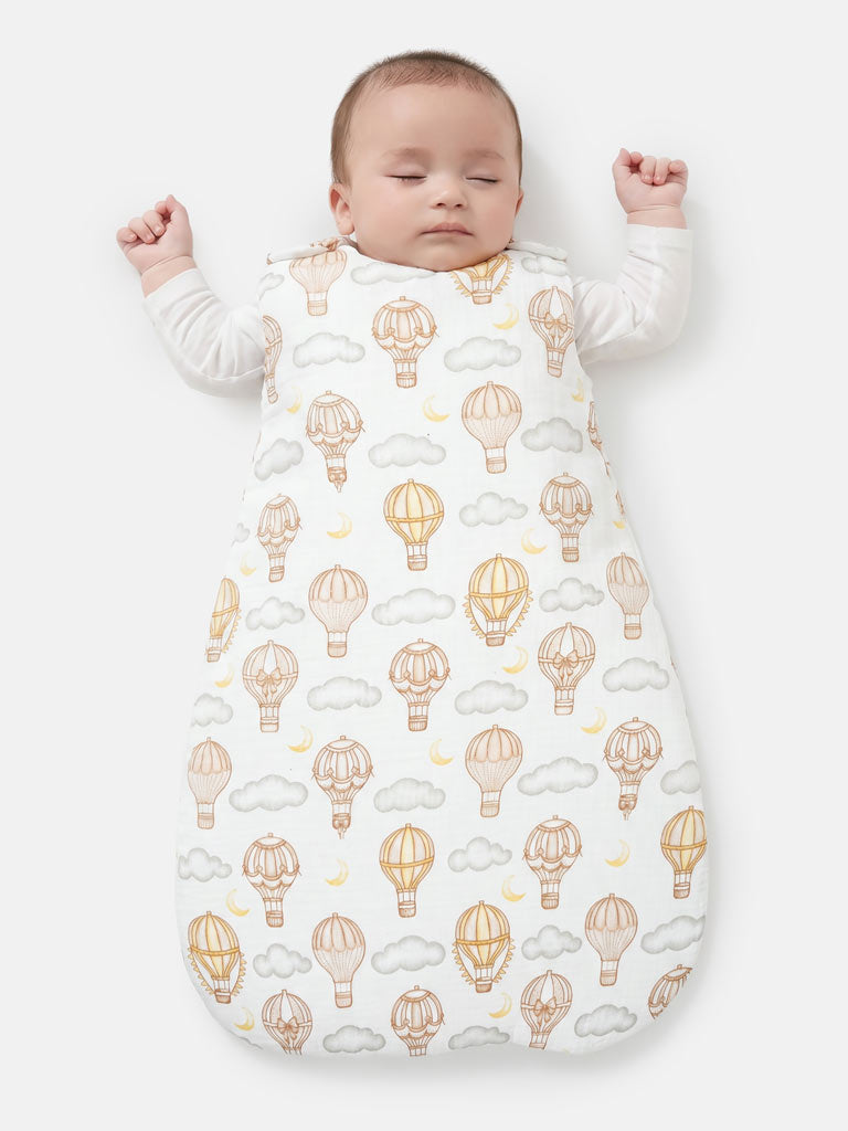 Baby Hot Air Balloon Collection Sleeping Bag - Beige