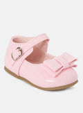 Baby Girl Jemma Collection Buckle Strap Shoes - Pink