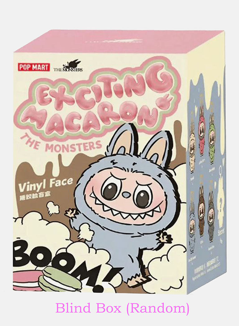 Monsters Labubu "Exciting Macaron" Plush – Single Blind Box - Unofficial item