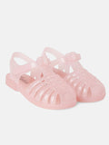 Baby Girl Margo Melia Jelly Glitter Sandals - Peach