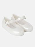 Baby Girl Serenity Buckle Jelly Shoes - Off White