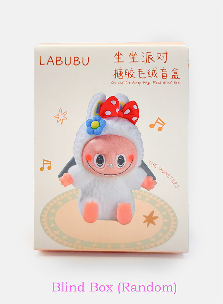 Labubu "Sit-Sit Party" Toy Collectable  – Single Blind Box - Unofficial item