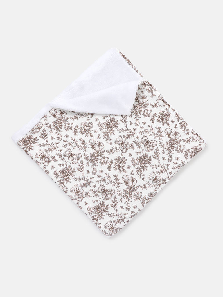 Baby Blanket - Teddy Collection - Beige