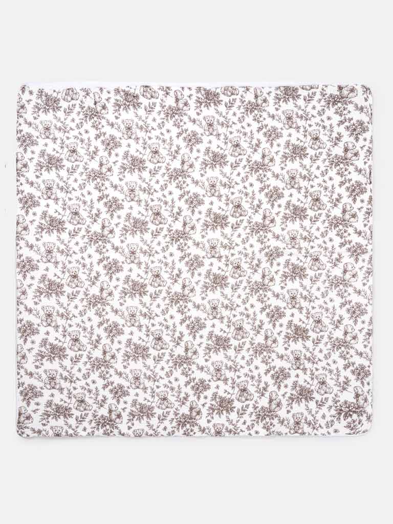 Baby Blanket - Teddy Collection - Beige