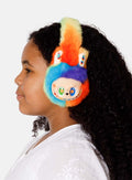 Labubu "Big Into Energy" Plush Earmuffs - Unofficial item - V6 RAINBOW
