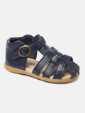 Baby Boy Melia Strap Sandals VICTOR Collection - Navy