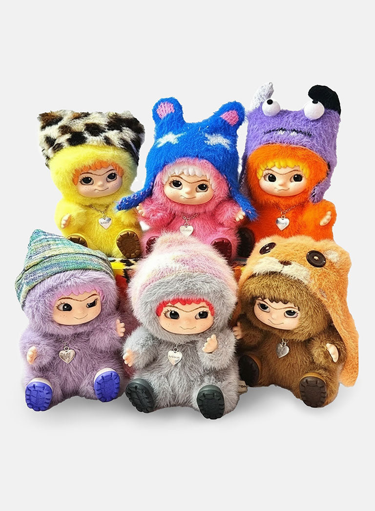 WAKUKU "Fuzzy Trendy Fun Party" 5+1 FREE Plush – Blind Box - Unofficial item