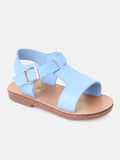 Baby Girl Melia Sandals Wyatt Collection - Baby Blue