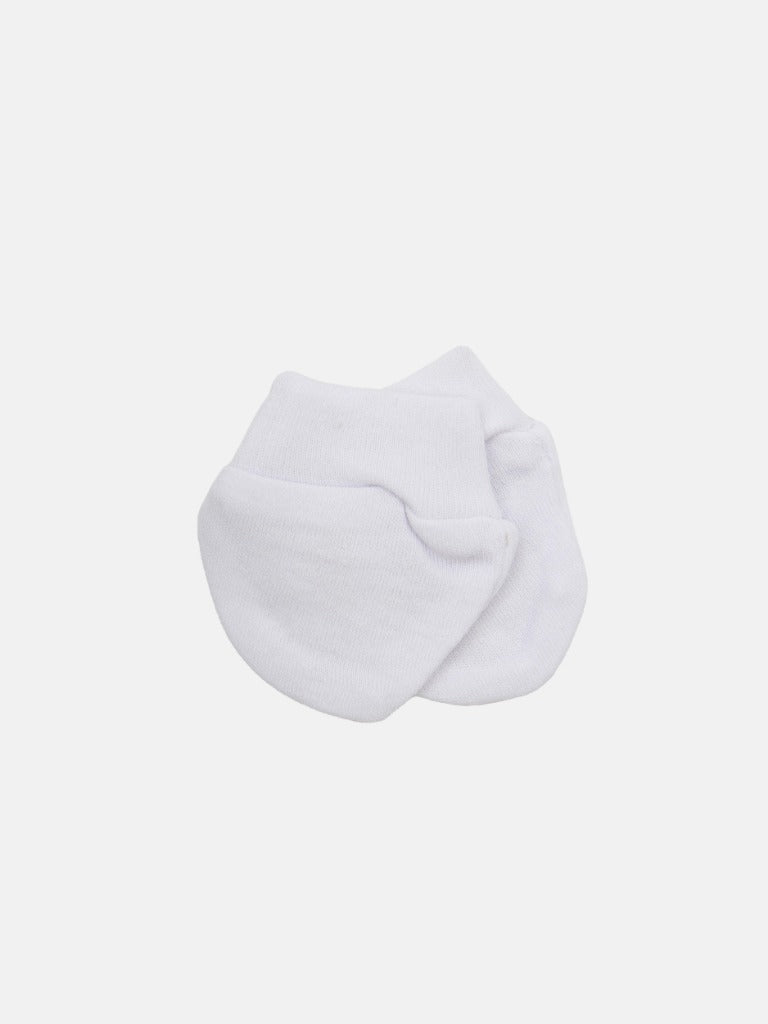 Tiny Baby Unisex Teddy 4 piece set - White and Grey