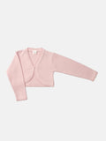 Luxury Baby Girl Bolero with Pearl - Pink